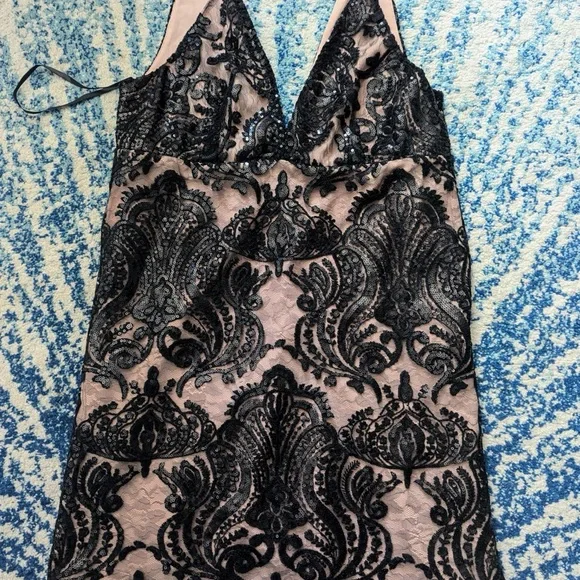 Free People Night Shimmer Party Dress - Picture 2 of 4